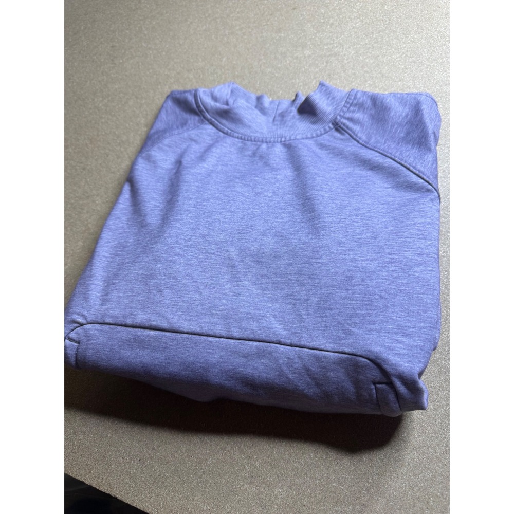The North Face Womens Purple Mock Neck Sweatshirt UPF 40+ Active Pullover Small